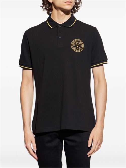 Polo uomo maniche corte Versace jeans Couture | 79GAGT00CJ01TG89